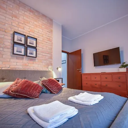 公寓 Apartament Z Sypialnia, Parkingiem I Tarasem 46M 斯维诺乌伊希切