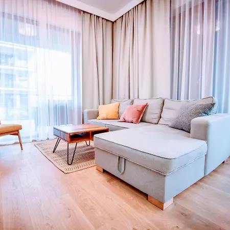 公寓 Apartament Z Sypialnia, Parkingiem I Tarasem 46M 斯维诺乌伊希切