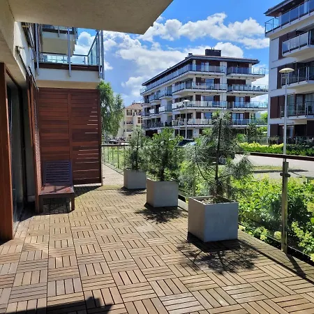Apartament Z Sypialnia, Parkingiem I Tarasem 46M *